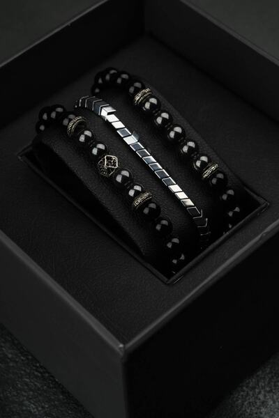 Jack Ferrero Σετ ανδρικό βραχιόλι 3 τεμαχίων