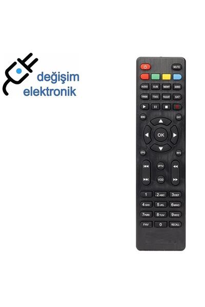 tteknolojik Alfastar Carbon Mini Hd Uydu Kumandası