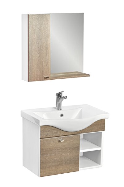 ARÇIN Pvc Kepez Eko 80cm Banyo Dolabı