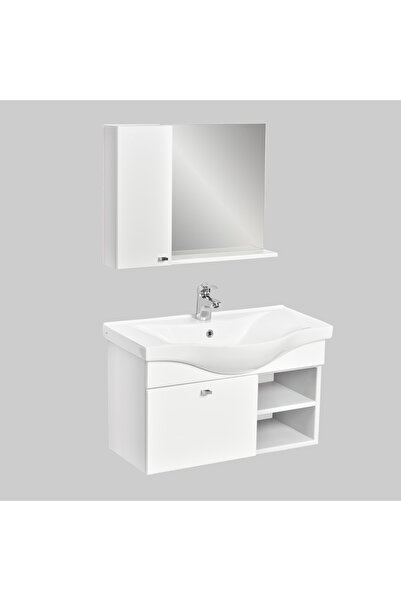 ARÇIN Pvc Kepez Eko 80cm Banyo Dolabı