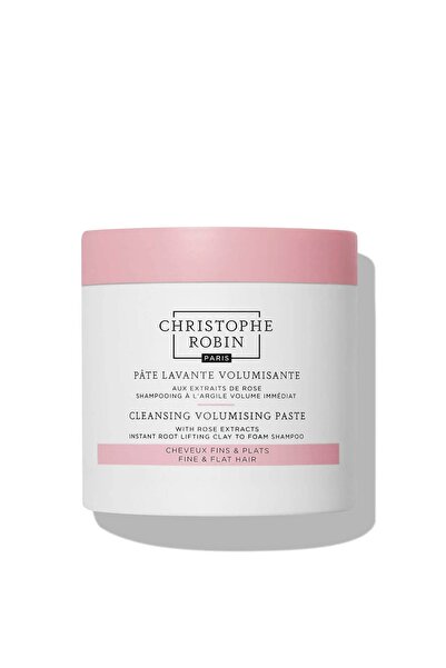 christophe robin معجون تنظيف مكثف بخلاصة الورد - 250 مل