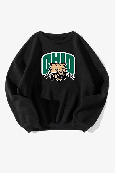 spearly Hanorac oversize unisex cu imprimeu Ohio