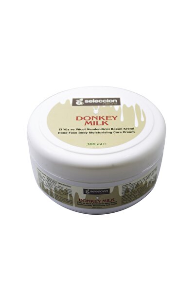 Seleccion Naturel 300 ml Donkey Milk Hand Face and Body Moisturizing Care Cream
