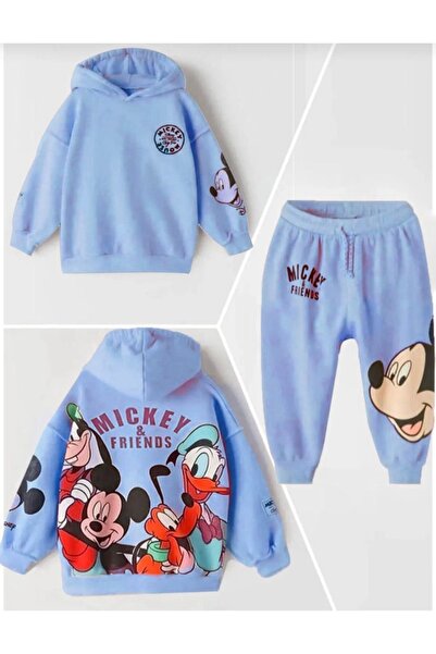 Machetta Kids Mickey Mouse Kapüşonlu Çocuk Takım