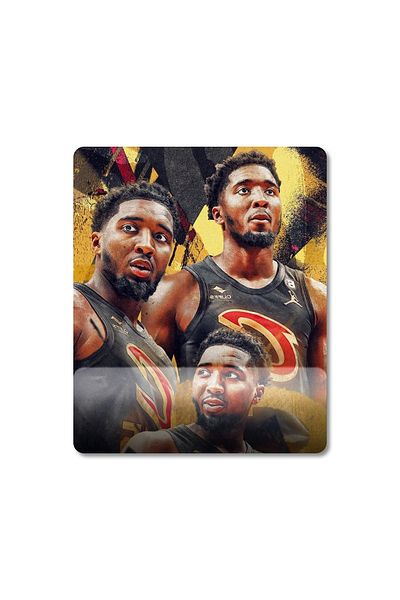 Pixxa Donovan Mitchell - لوحة ماوس كليفلاند كافالييرز مع مسند للمعصم موديل - 1
