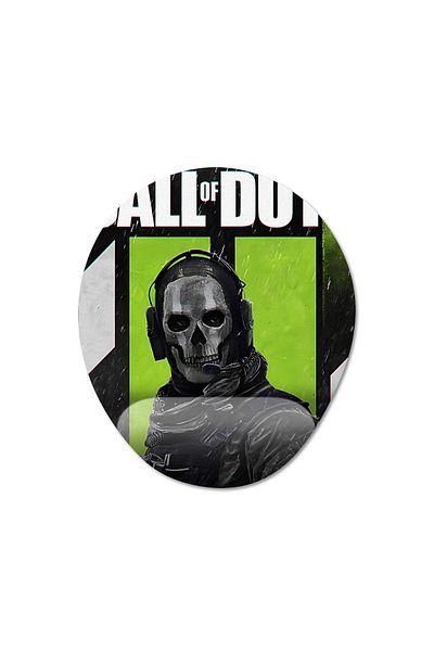 Pixxa نموذج لوحة ماوس بمساعدة المعصم من Call Of Duty Modern Warfare II - بيضاوي واحد
