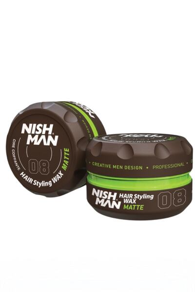 NISHMAN 08 Saç Şekillendirici Sert Kill Mat Wax 100 Ml