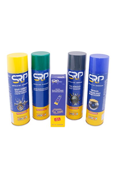 srp Sıvı Gres/ Motor Temizleme/pas Sökücü/sıvı Conta/fren Balata Temizleme 5l...