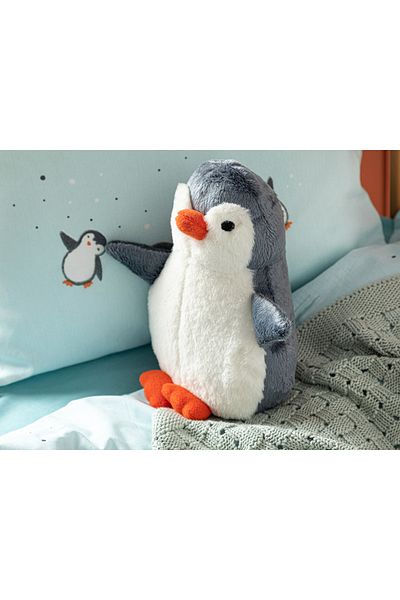 English Home Pinguin Mic Polyester 30x25 cm šedý