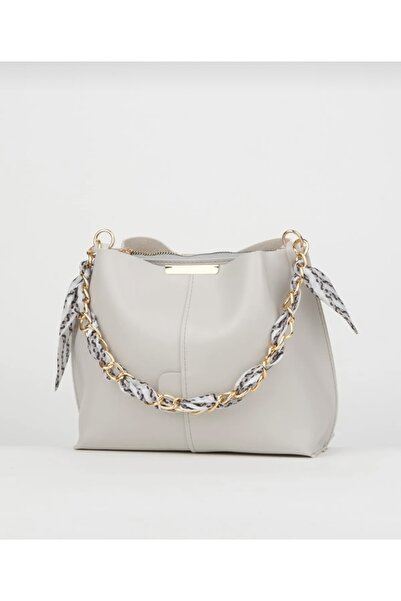 Sebbo Boutique Eșarfă și accesorii cu lanț pentru femei Geantă de mână și gea...