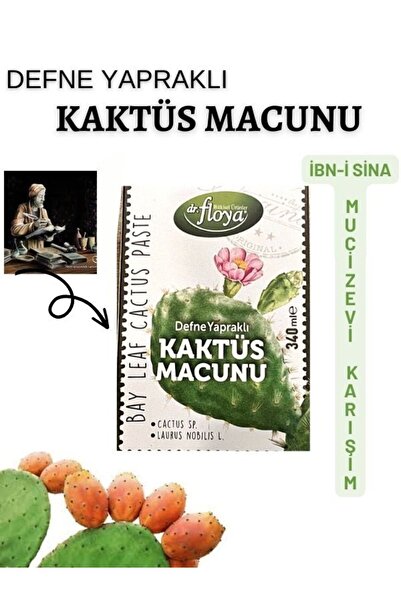 Dr. Floya Defne Yapraklı Kaktüs Macunu 340 G * 2 Adet