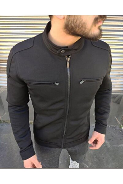 collezioneozkan Erkek Süper Slim Fit Likralı Keten Mont 828