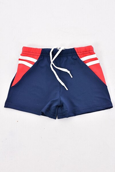 Pemilo Costum de baie cu dungi 352 pentru băiat, bleumarin