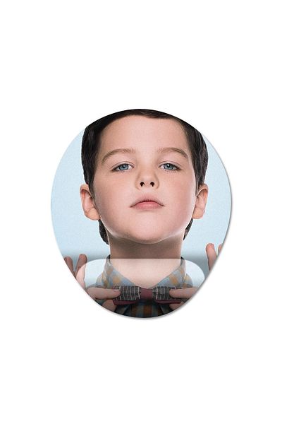 Pixxa موديل لوحة ماوس دعم المعصم من Young Sheldon - بيضاوي واحد