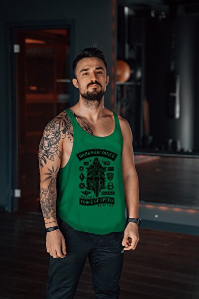 Freeyez Darkside Biker Gym Fitness Tank Top Athlete