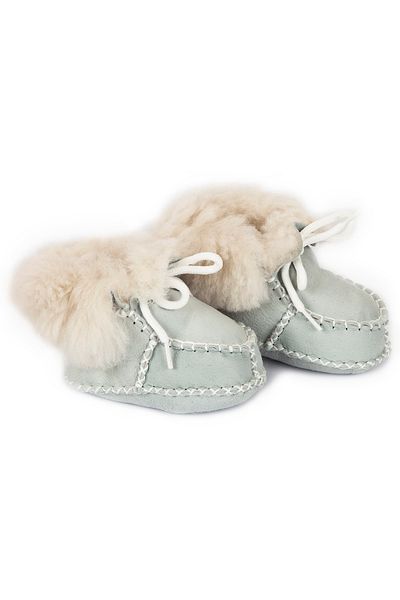 CE-YIL DERİ ÜRÜNLERİ Genuine Lamb Leather Organic Booties