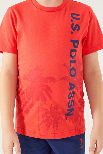 U.S. Polo Assn. Red Boy's Suit