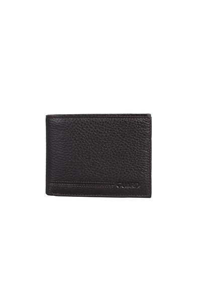 GUARD Men's Wallet - Python, Brown, Genuine Leather, Horizontal