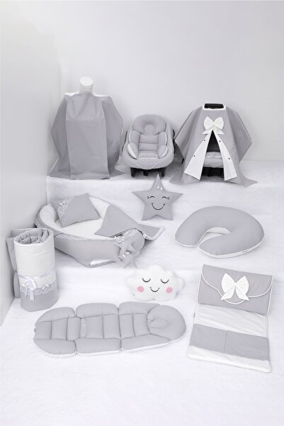 Umaybebek Babynest Puset Örtüsü Alt Açma Emzirme Yastığı Bel Destekli Ana Kuc...