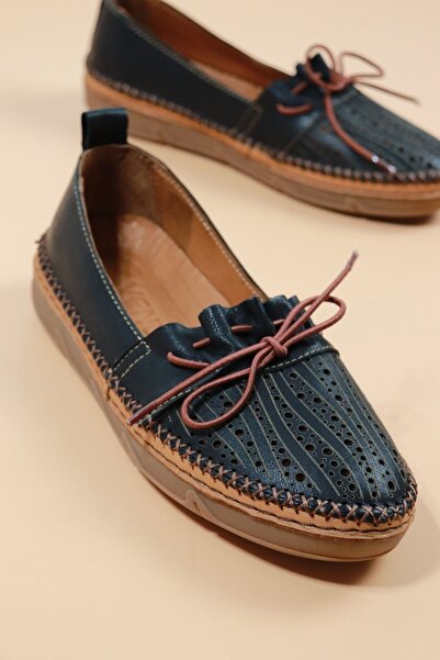 Venüs - 23197131 Siyah Renk Hakiki Deri Kadın Ayakkabı