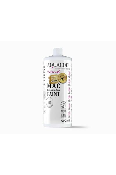 Aquacool Trend Mac Boya 100 Pamuk Beyaz 1000ml