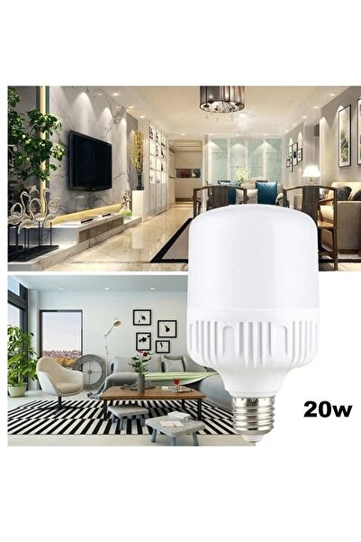 ARALMİNİAVM 20w 3'lü Paket Yüksek Işıklı Torch Ampul
