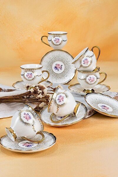 ACAR Dianna 6 Kişilik Kahve Fincanı Takımı