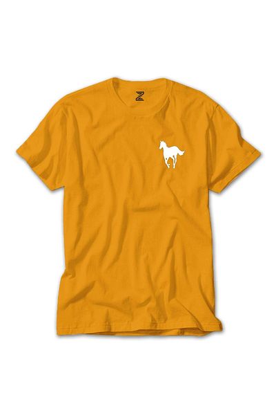 Z zepplin Λογότυπο Deftones White Pony - Κίτρινο T-shirt