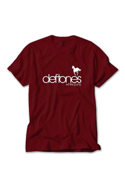 Z zepplin Deftones White Pony 2021 Red T-Shirt