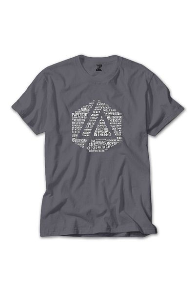 Z zepplin Αμάνικο γκρι μπλουζάκι Linkin Park