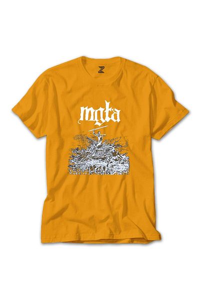 Z zepplin Mgla Age Of Excuse Yellow T-shirt