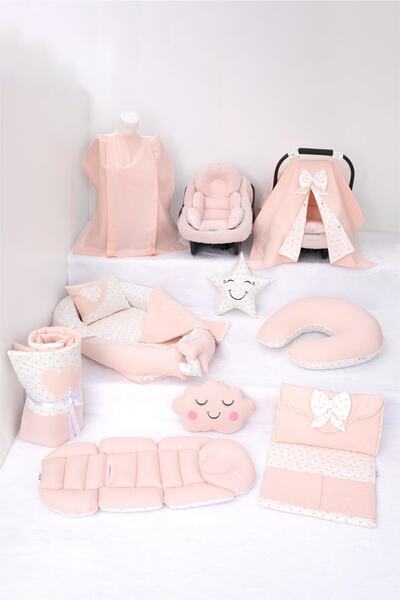 Umaybebek Babynest Puset Örtüsü Alt Açma Emzirme Yastığı Bel Destekli Ana Kuc...