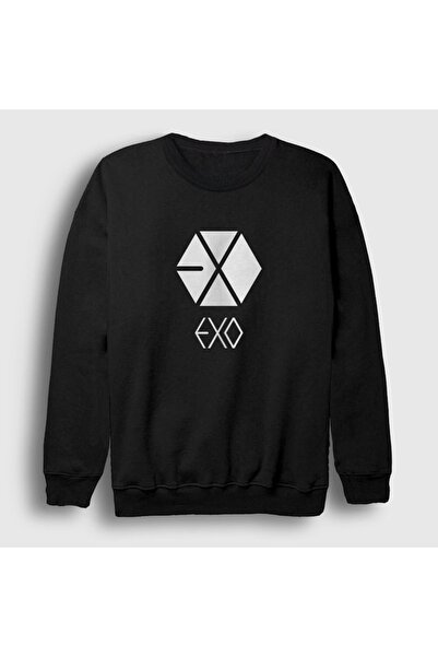 Presmono Unisex crna majica sa logotipom Exo 61527tt