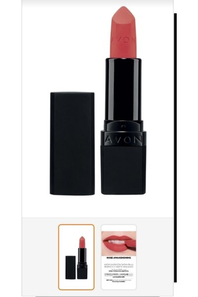 AVON أحمر شفاه غير لامع من True Color Rose