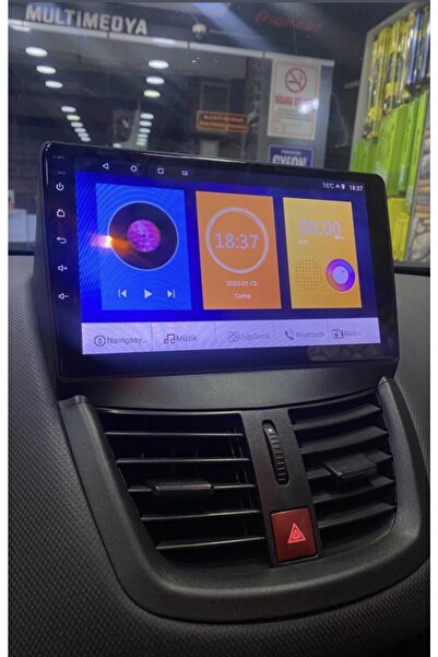 HİFİAUDİO Peugeot 207 Carplay Android Multimedya 2 Gb Ram 32 Gb Hafıza