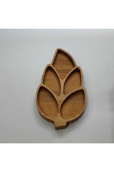 MSAY Wooden Presentation Plate Leaf