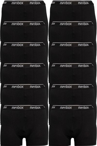 MENBOX Men's 3-Pack Lycra Classic Boxers