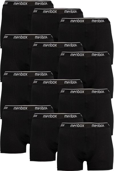 MENBOX Men's 3-Pack Lycra Classic Boxers