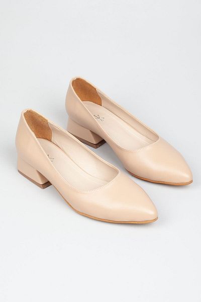 Adım Adım Women's Nude Color Low Heel Shoes