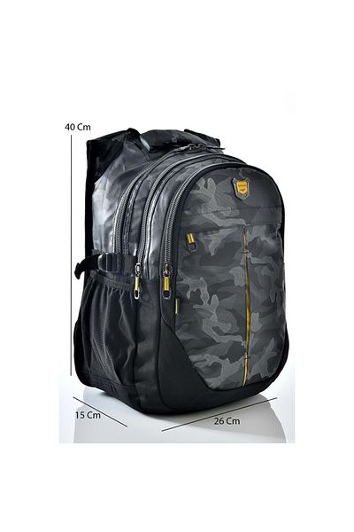 Konfores 1553-2235 Unisex Σχολική τσάντα πλάτης ανατομικής νυχτερίδας