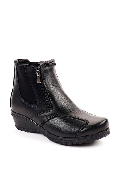Forelli Ankle Boots - Black - Flat