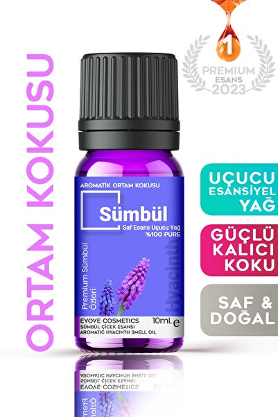 Cem Cosmetics Sümbül Oda Kokusu 10ml Saf Esansiyel Uçucu Yağ Buhurdanlık Yağı...