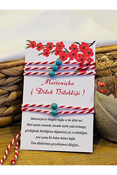 BY DİLEK ÇETİN ACCESSORY Nazar Boncuklu Martenicka Bileklik