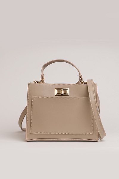 Çantacımstore Γυναικεία Mini Shopper Bag Mink (Το μέγεθος είναι μικρότερο)