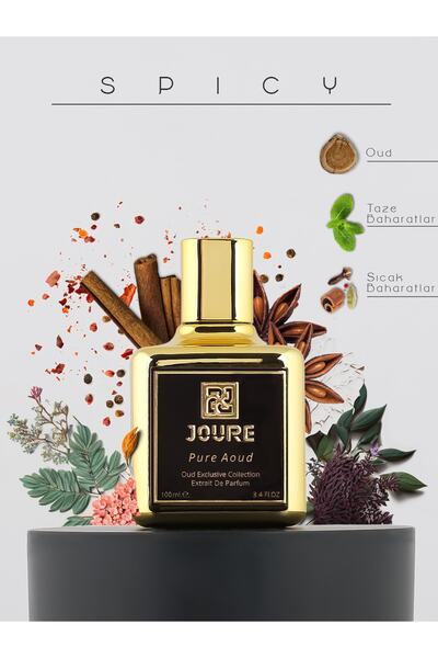 JOURE PERFUME Pure Aoud Lavanta Ve Odunsu Kokulu Edp 100 ml Kalıcı Extraıt De Parfum Unısex Parfüm-arabic