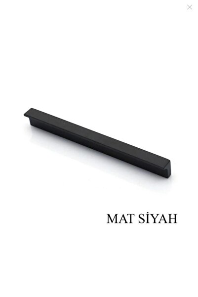STR MOBAKS Str Lada Siyah 128 Mm Dolap Mutfak Çekmece Vestiyer Kulp