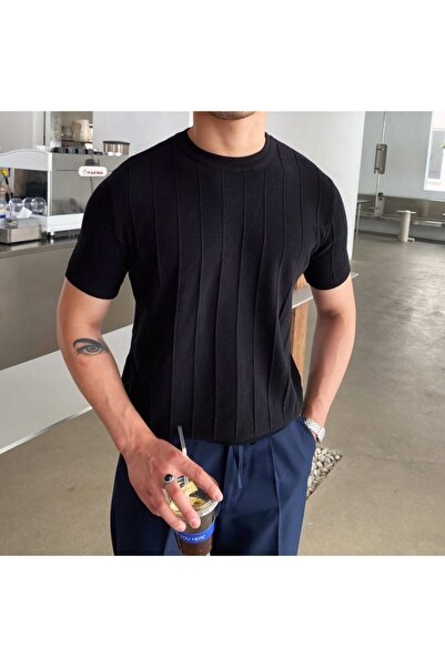 COOL TARZ Чоловіча футболка з круглим вирізом з біло-чорною норкою 3 штуки