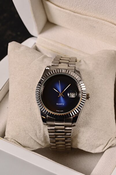 pierrose Gümüş Renk Çelik Kasa Çelik Kordon Kadın Kol Saati