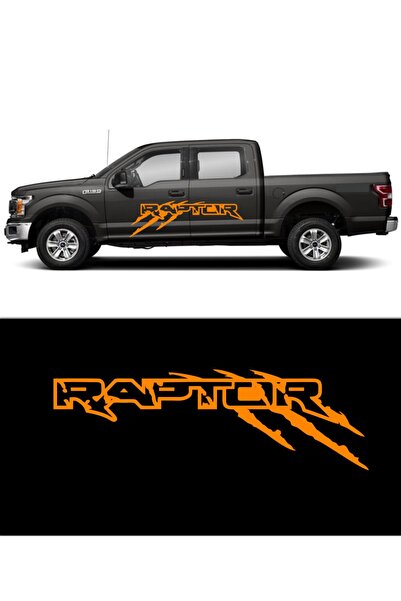 Melek Pazarı 90 X 30 Cm Pençe Izi Raptor uyumlu Off Road Oto Sticker