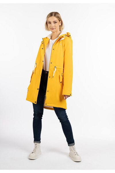 Icebound Regenmantel mit Teddyfutter urban rain